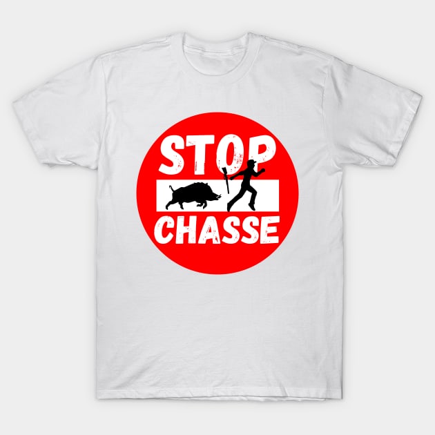 Stop hunting France T-Shirt by Mr Youpla